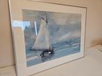 Riny Bus 'windstil' aquarel, Ophalen