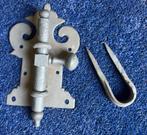 Smeedijzeren scharnier en kram – oud beslag ️, Ophalen