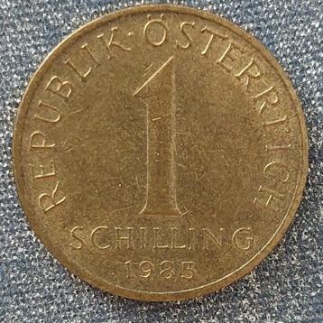 1 Schilling, Oostenrijk 1985 [5805]  [PoMuNi]	 beschikbaar voor biedingen
