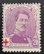 België 1914 - OBP 131 - Koning Albert I, Postzegels en Munten, Postzegels | Europa | België, Verzenden, Koninklijk huis, Frankeerzegel