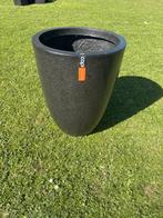 Nieuwe Capi Lux Terrazzo 60cm / 48cm rond bloempot bloembak, Tuin en Terras, Ophalen, Tuin, Kunststof, Minder dan 60 cm