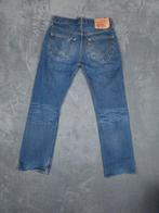 Levi's Broek 501 W33 L32 Straight Fit Blauw Denim Jeans, Blauw, ., Ophalen of Verzenden, Zo goed als nieuw