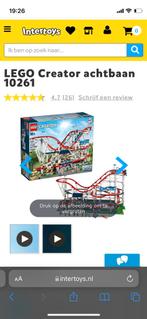 LEGO Creator Achtbaan 10261 met Verlichting, Ophalen of Verzenden, Zo goed als nieuw, Complete set, Lego