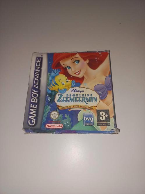 De Kleine Zeemeermin - Game Boy Advance spel, Spelcomputers en Games, Games | Nintendo Game Boy, Gebruikt, Overige genres, 1 speler