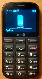 Senioren Mob telefoon Doro 1361Model DFB-0120, Telecommunicatie, Mobiele telefoons | Samsung, Gebruikt, Overige modellen, Zwart