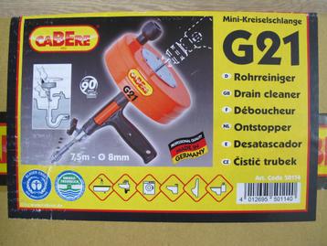 Cabere ontstoppingsveer Trechter G21 - 7.5meter x 8mm beschikbaar voor biedingen