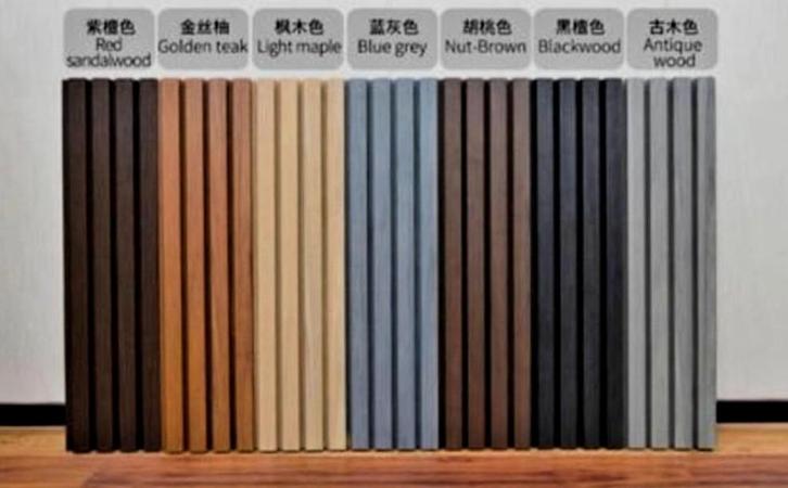 Hkc wpc houtcomposiet Schaaldelen 7 kleuren GOEDKOOP, Doe-het-zelf en Verbouw, Platen en Panelen, Nieuw, Overige materialen, Minder dan 20 mm