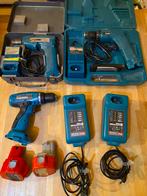3 Makita accuboormachines 9,6 en 12 Volt, Ophalen of Verzenden, Zo goed als nieuw, Boor- en Schroefmachine