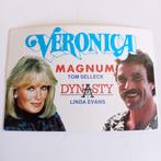 Leuke oude sticker.     Veronica., Ophalen of Verzenden, Zo goed als nieuw, Sticker