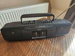 Sony CFS-W304 draagbare radio cassette speler, Ophalen of Verzenden, Gebruikt, Radio