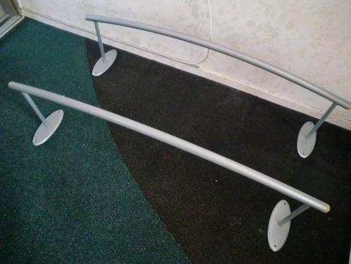Vintage wandkapstokken grijs metaal voor kledinghangers, Huis en Inrichting, Woonaccessoires | Kapstokken, Zo goed als nieuw, Wandkapstok