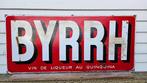 Byrrh Emaille Reclamebord XL, Ophalen, Gebruikt, Reclamebord