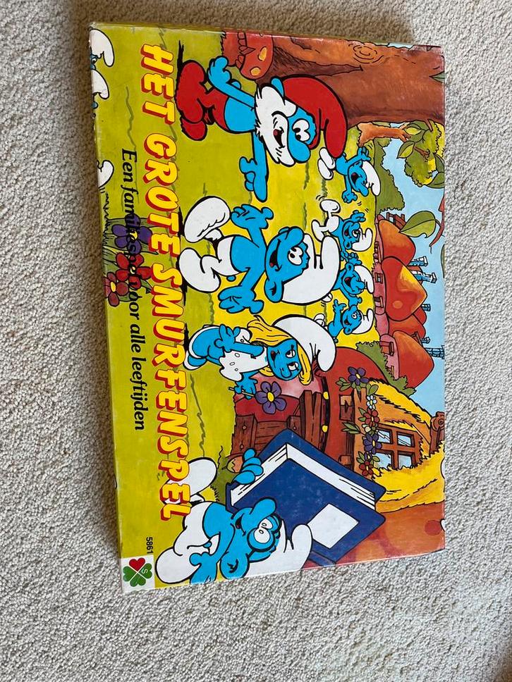 Het Grote Smurfenspel - selecta, Hobby en Vrije tijd, Gezelschapsspellen | Bordspellen, Gebruikt, Ophalen of Verzenden