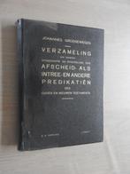 Johannes Groenewegen - Verzameling van veertien predikatien, Ophalen of Verzenden, Gelezen