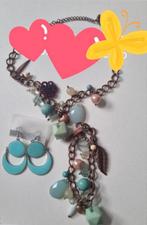 ✨️SALE‼️Ibiza Style Sieraden Set - ZGAN! ✨️, Ophalen of Verzenden, Zo goed als nieuw, Met bedels of kralen