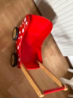 Houten poppenwagentje, Ophalen, Gebruikt, Duw- of Trekspeelgoed