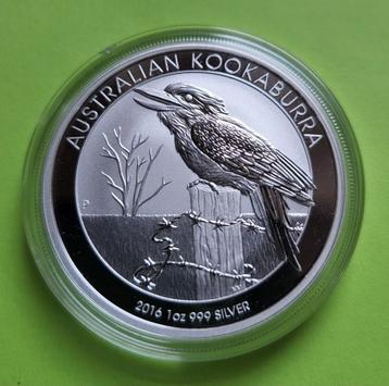 Kookaburra 2016 - 1 oz zilver beschikbaar voor biedingen