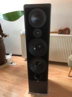 Canton Ergo RCL met rc box - High end zwart., Gebruikt, 120 watt of meer, Front, Rear of Stereo speakers, Ophalen