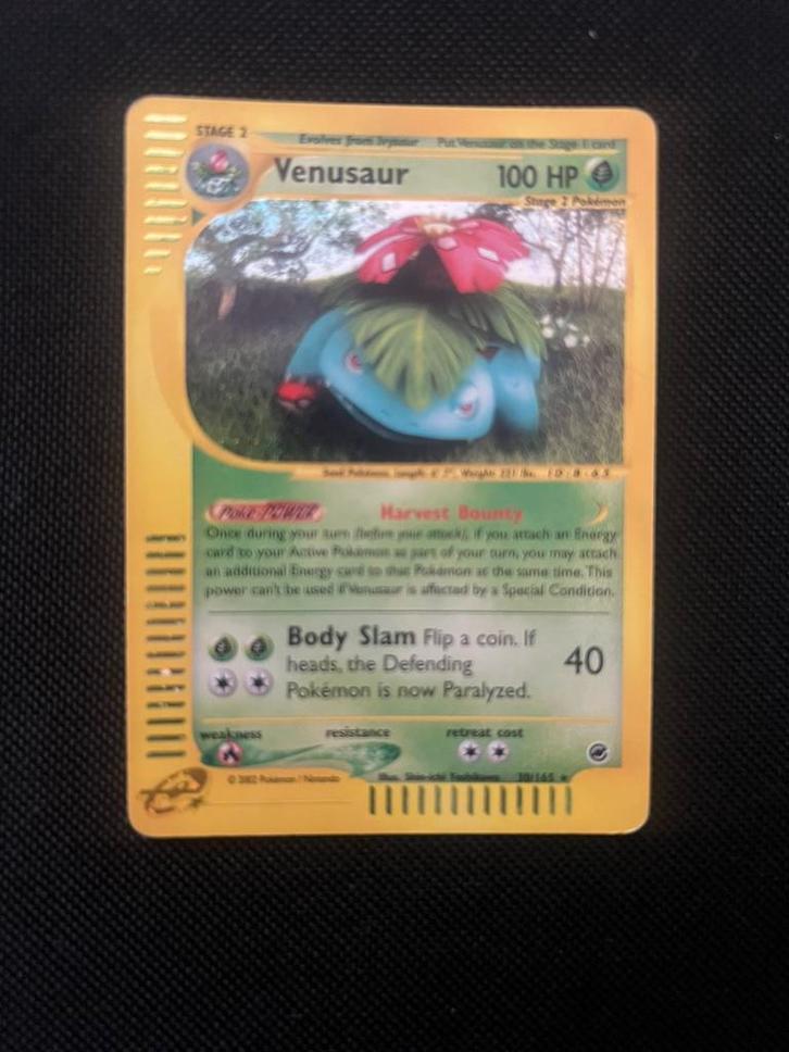 Venusaur holo - 30/165, Hobby en Vrije tijd, Verzamelkaartspellen | Pokémon, Zo goed als nieuw, Ophalen of Verzenden