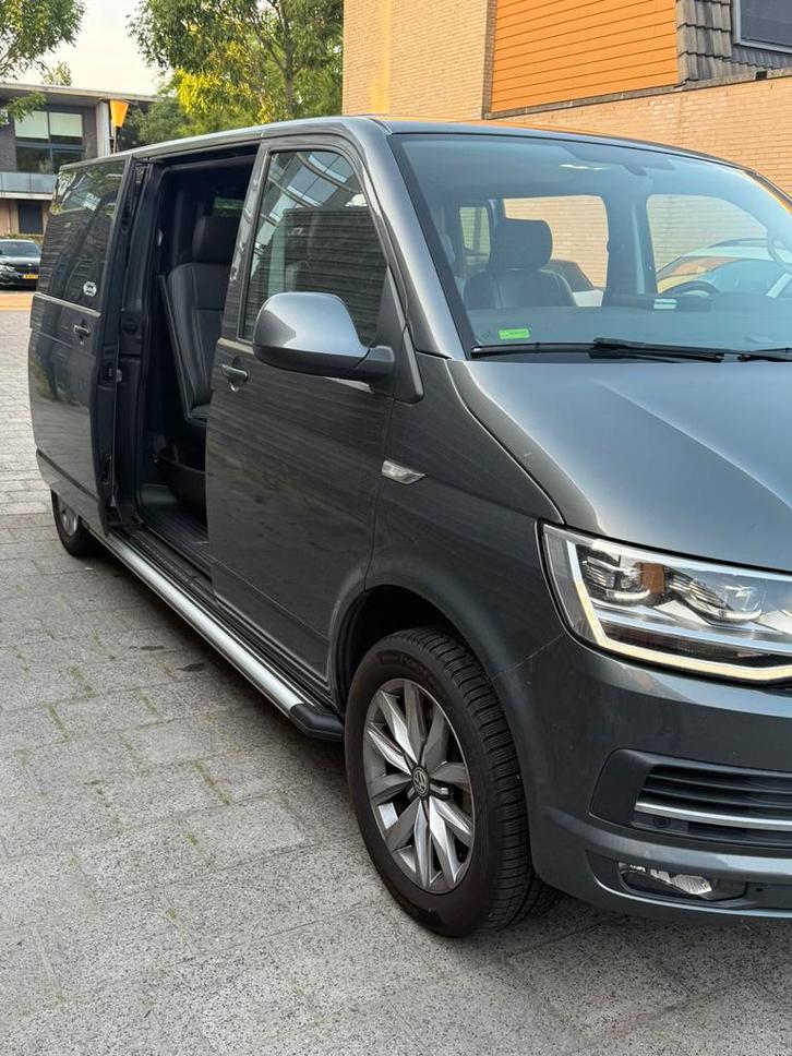 Volkswagen Transporter dubbele cabine L2 emmissie 6, Auto's, Bestelauto's, Particulier, ABS, Achteruitrijcamera, Adaptieve lichten