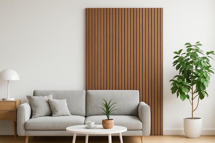 Nieuwe akoestische panelen ROSEWOOD Type 2., Doe-het-zelf en Verbouw, Platen en Panelen, Nieuw, Overige materialen, 20 tot 50 mm