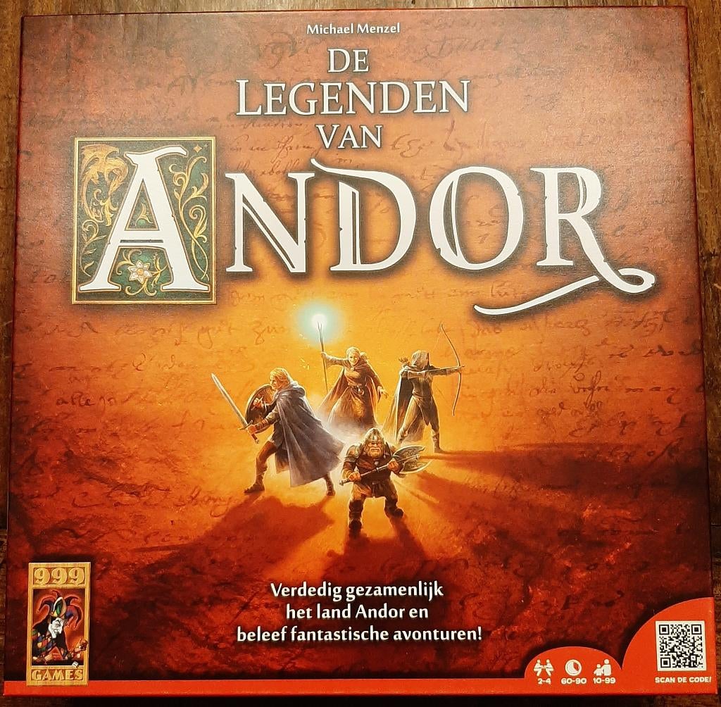 ‍️🧙‍♀️Nieuw: De lengenden van Andor - Ongebruikt🏷️€27,-, Hobby en Vrije tijd, Gezelschapsspellen | Bordspellen, Een of twee spelers