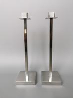 Set Jan des Bouvrie kandelaren kubistisch design, Huis en Inrichting, Woonaccessoires | Kandelaars en Kaarsen, Verzenden, Overige materialen