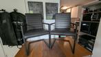 Torino stoel grijs Kwantum, Huis en Inrichting, Stoelen, Ophalen, Gebruikt, Twee, Metaal