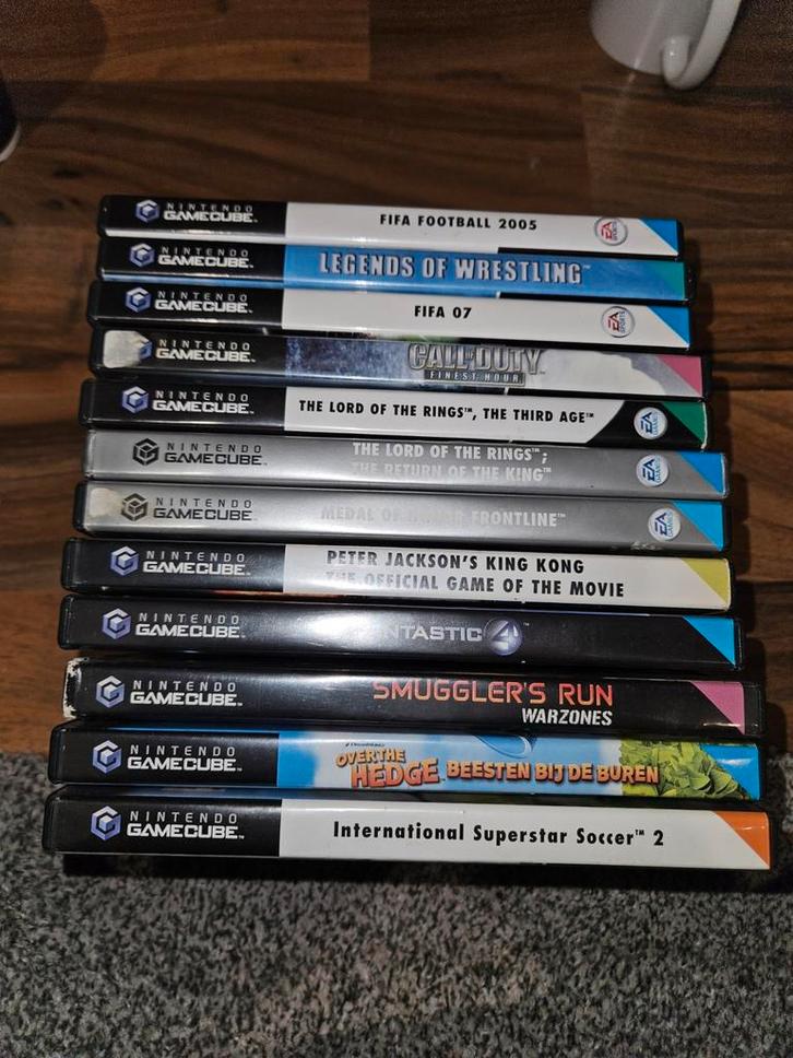 12 gamecube games. O.a. Lord of the Rings en King Kong, Spelcomputers en Games, Games | Nintendo GameCube, Zo goed als nieuw, Avontuur en Actie