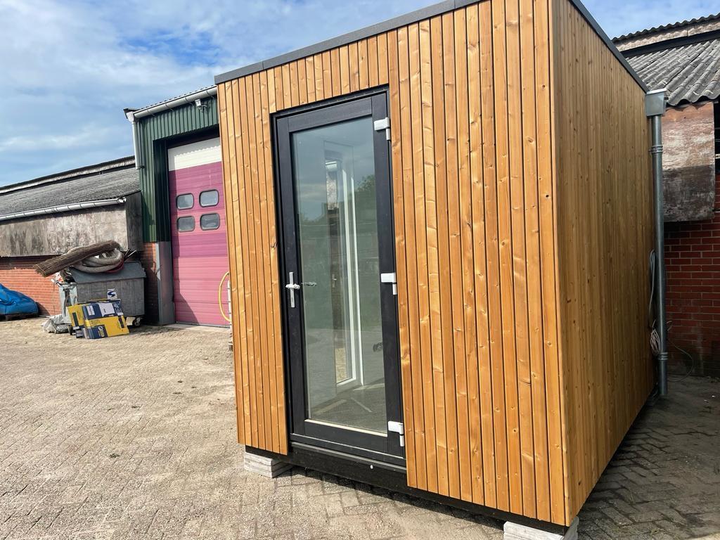Tuinkantoor of Tiny house - Plug & Play, Tuin en Terras, Tuinhuizen, Zo goed als nieuw, Tuinhuis, Hout, 250 tot 500 cm, 200 tot 400 cm