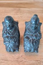 Beeldje van opa en een oma op een schommelstoel, Ophalen of Verzenden, Zo goed als nieuw