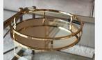 Diga Colmore Gouden Dienblad - 28cm, Huis en Inrichting, Ophalen of Verzenden, Nieuw, Rond, Metaal