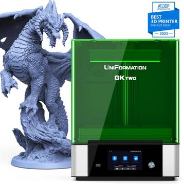 Uniformation GK2 Resin Printer met wash en cure stations beschikbaar voor biedingen