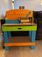 Leuke kinderwerkbank, Kinderen en Baby's, Speelgoed | Houten speelgoed, Ophalen of Verzenden, Zo goed als nieuw, Overige typen