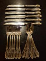 Vintage Zilveren Bestekset - 18-delig, Antiek en Kunst, Antiek | Bestek, Ophalen of Verzenden