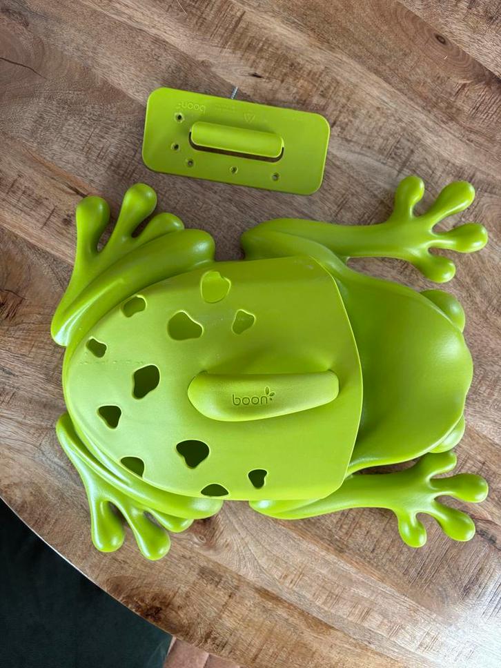 Boon Kikker Bad/Douche Opberger, Kinderen en Baby's, Speelgoed | Badspeelgoed, Zo goed als nieuw, Ophalen of Verzenden