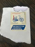 Postzegel 1 internationaal priority 2014 Fiets, Ophalen of Verzenden
