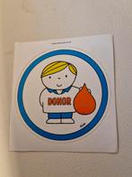 4054 Vintage Dick Bruna Bloeddonor Sticker, Verzamelen, Stickers, Ophalen of Verzenden, Gebruikt, Overige typen