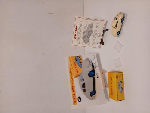 Porsche 356a crème dinky toys atlas, Hobby en Vrije tijd, Modelauto's | 1:43, Zo goed als nieuw, Auto, Dinky Toys, Ophalen of Verzenden