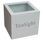 Theelichtenkistje van hout, Ophalen of Verzenden, Nieuw