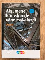 Algemene Bouwkunde voor Makelaars deel B, 5e druk, Ophalen of Verzenden, Zo goed als nieuw, Bouwkunde