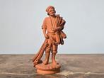 Terracotta beeldje -gesigneerd P. Grasso, Antiek en Kunst, Ophalen of Verzenden