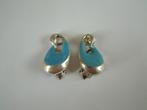 Mooie vintage clip oorbellen zwanen, Sieraden, Tassen en Uiterlijk, Oorbellen, Ophalen of Verzenden, Overige materialen