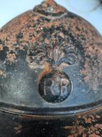 Franse Adrian M15 Helm WO1, Verzamelen, Ophalen of Verzenden, Landmacht, Nederland, Helm of Baret
