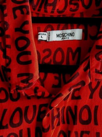 Knalrode Love Moschino blouse L 