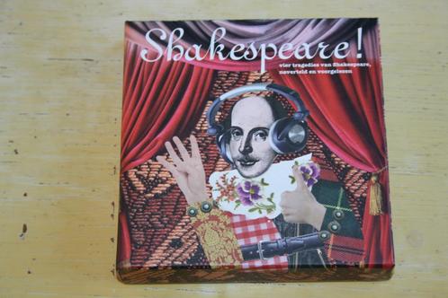 Vier tragedies van Shakespeare naverteld en voorgelezen, Boeken, Luisterboeken, Cd, Ophalen of Verzenden