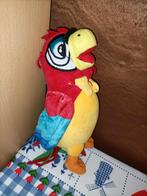 Wildlands Emmen papegaai knuffel 25 cm groot, Kinderen en Baby's, Ophalen of Verzenden