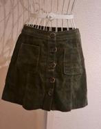 Zara trf velvet olive skirt 36/S/8 Good condition, Kleding | Dames, Ophalen of Verzenden