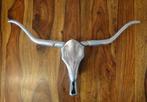 Wanddecoratie Skull Longhorn Dierenkop Aluminum Nieuw, Ophalen of Verzenden, Nieuw