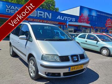 SEAT Alhambra 1.8-20VT Signo Airco 6 Pers Nw APK (bj 2002) beschikbaar voor biedingen